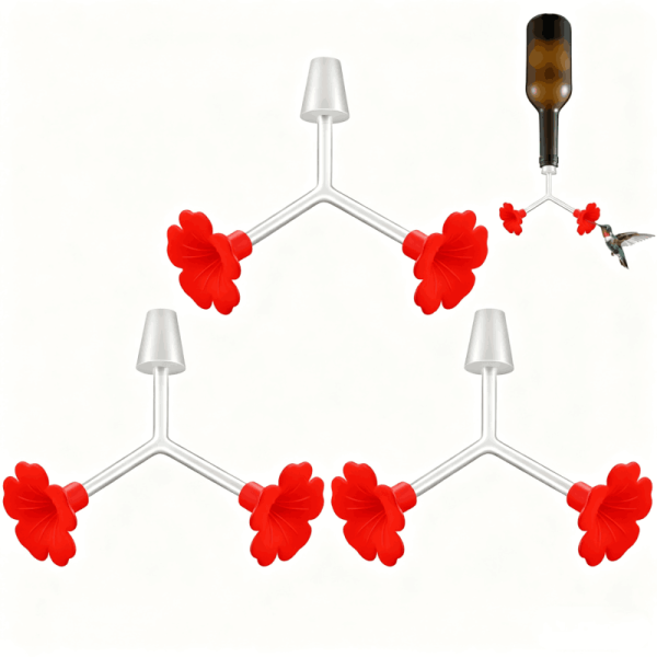 Double-headed Hummingbird Feeder