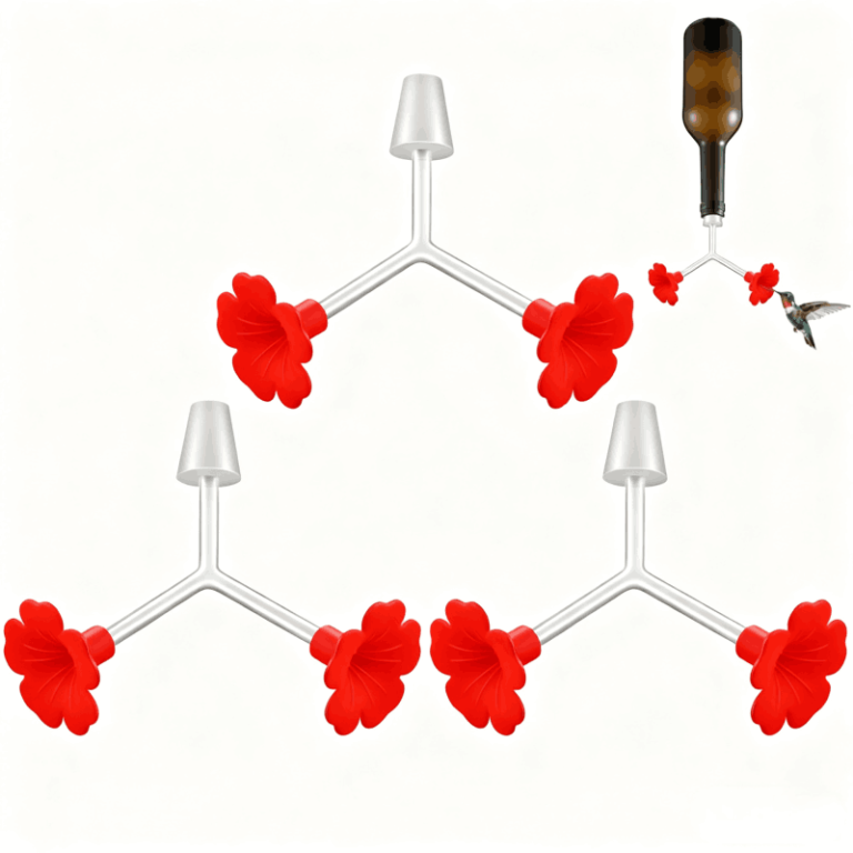 Double-headed Hummingbird Feeder